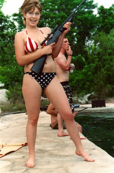 Sarah Palin Bikini Photo. Sarah Palin